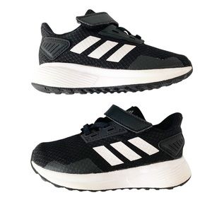 ADIDAS Toddler Black & White Shoes Size 8K